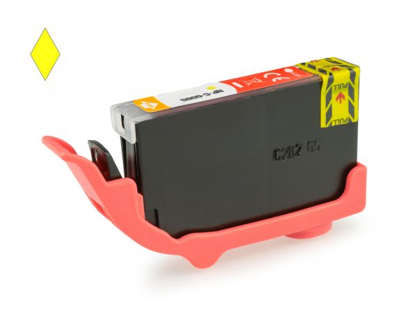 Tintenpatrone kompatibel mit Canon CLI-65 (non OEM) gelb mit Chip