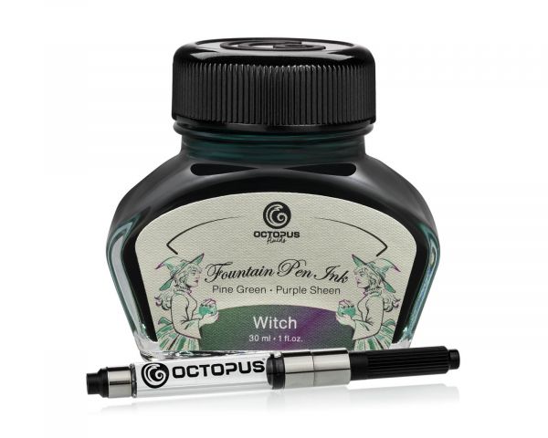 Inchiostro lucido per penna stilografica, Witch, Verde, 30 ml
