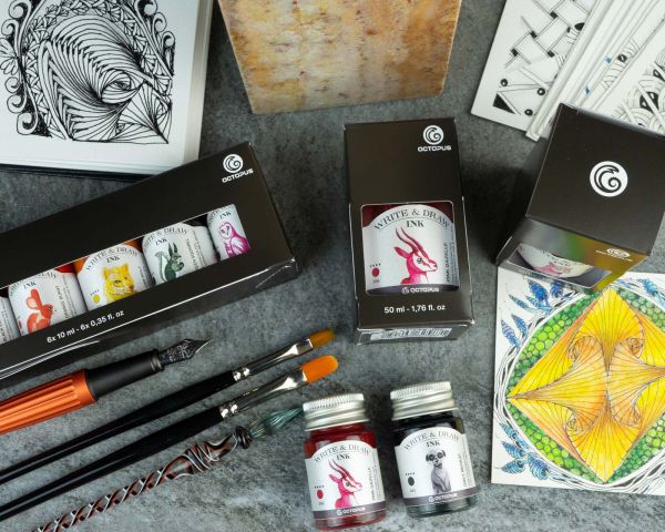 Write and Draw Ink 450 Red Duck, Schreib- und Zeichentusche