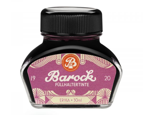 Barock 1920 Schreibtinte, Füllhaltertinte im 30 ml Tintenglas