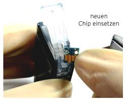 Chip autoreset per Canon CLI-521 grey