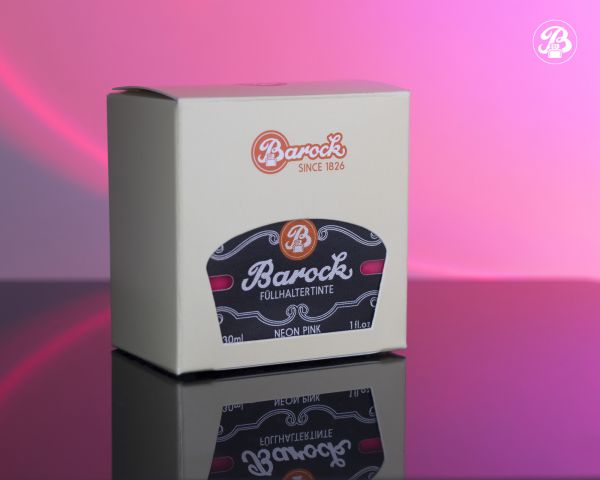 BAROCK Highlighter ink for fountain pens, fluorescent neon, 30 ml