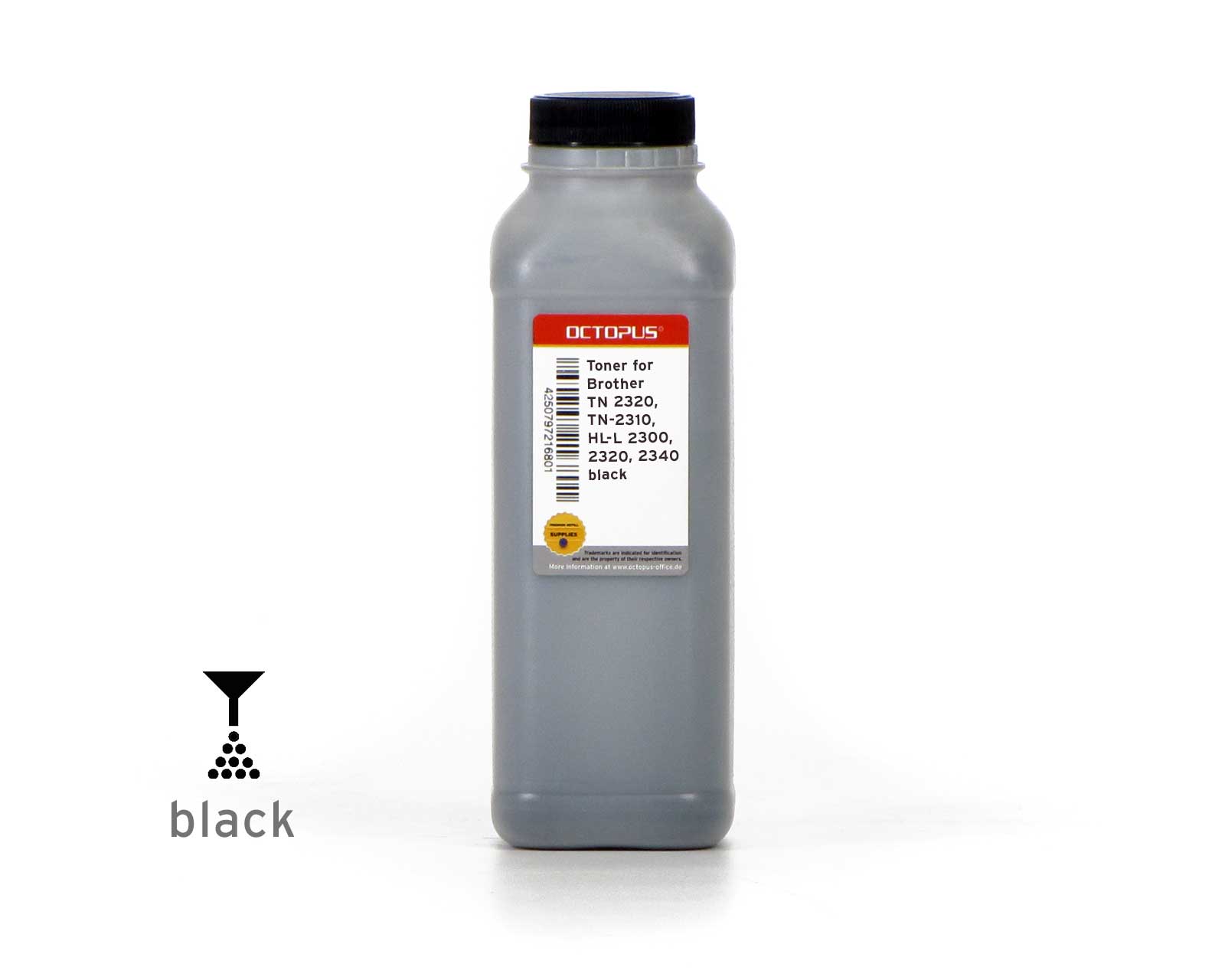Toner powder Brother TN 2320, TN-2310, HL-L 2300, HL-L 2320, HL-L 2340 , 75g Toner powder Brother TN 2320, TN-2310, HL-L 2300, HL-L 2320, HL-L 2340 , 75g