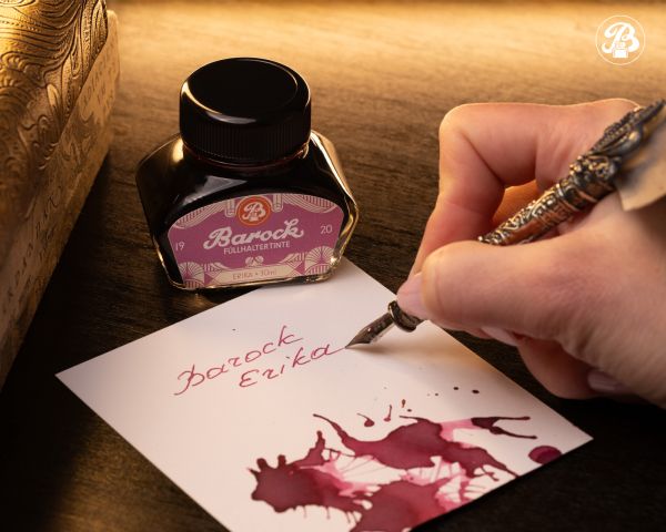 Barock 1920 Schreibtinte, Füllhaltertinte im 30 ml Tintenglas