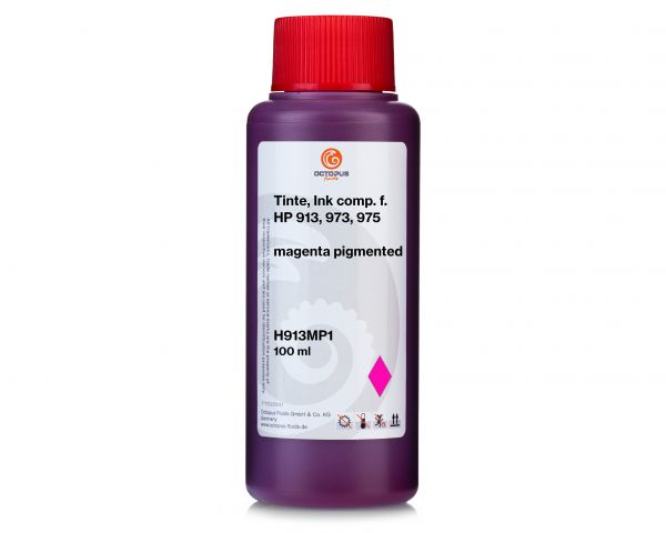 Nachfülltinte kompatibel für HP 913, 973, 975 magenta pigmentiert