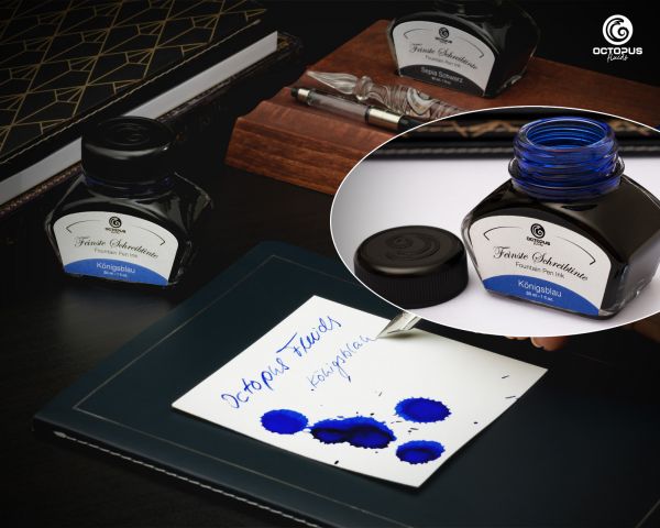 Kaweco Student Füllhalter mit 30 ml Füllhaltertinte, Konverter und Metalletui