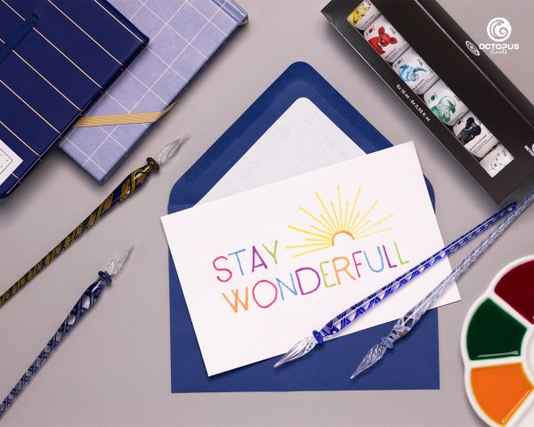 Handcrafted Glass Pen, Glass Dip Pen for Calligraphy and Drawings, Glass Dip Pen for Calligraphy and Drawings