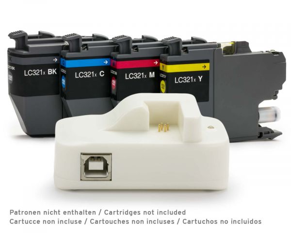 Chipresetter for Brother LC-3211, LC-3213, LC-3217, LC-3219 inkjet cartridges, for 120 Resets