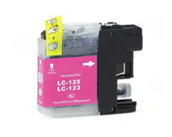 Cartuccia compatibile Brother LC-125 XL, Magenta