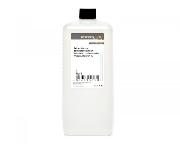 Reines Wasser, Reinwasser, Labor Wasser, salzarm, demineralisiert bzw. deionisiert
