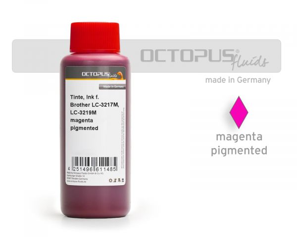 Refill Ink comp. with Brother LC-3217 M, LC-3219 M magenta pigmented