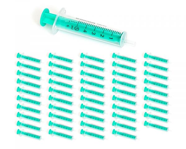 Refill Spritze, verschiedene Volumengrößen 5 ml, 10 ml, 20 ml (50 Stück)