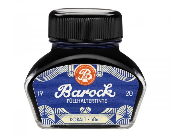 Barock 1920 Schreibtinte, Füllhaltertinte im 30 ml Tintenglas