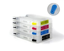 Refillable ink cartridge kit compatible with Brother LC-1220, LC-1240, LC-1280