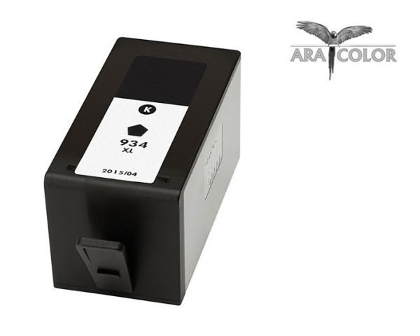 ARA COLOR cartuccia rigenerata nero alternativa per HP 934 XL alta capacità per 1.000 pagine (non OEM)