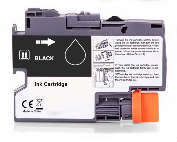 Kompatible Tintenpatronen für Brother LC-3235 XL BK schwarz