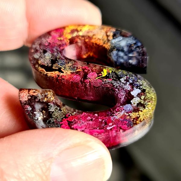 Silikonform, Gießform für Epoxidharz bzw. Resin zur Anfertigung von Buchstaben groß XXL