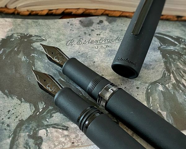Esterbrook Estie Raven Black Trim Fountain Pen for Cartridges