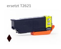 Kompatible Tintenpatrone Epson 26XL (kein OEM) schwarz Kompatible Tintenpatrone Epson 26XL (kein OEM) schwarz