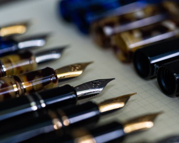 Esterbrook Estie Sea Glass Gold Trim Fountain Pen for Cartridges