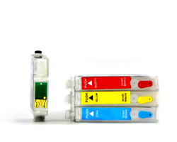 Refillable Cartridges (kit) T0711, T0714 (non-OEM) for Epson