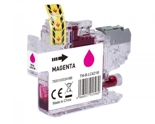 Kompatible Druckerpatronen für Brother LC-421M magenta