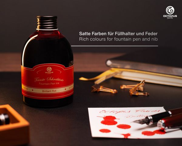 Classic fountain pen ink Brilliant Rot