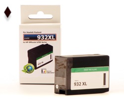 Remanufactured ARA COLOR HP 932 XL black cartridge (non OEM)