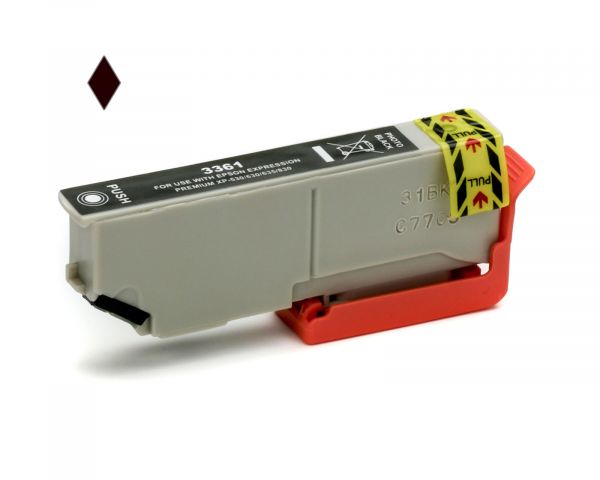 Kompatible Tintenpatrone 33XL (kein OEM) photo schwarz