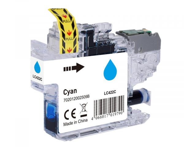 Kompatible Druckerpatronen für Brother LC-422C cyan