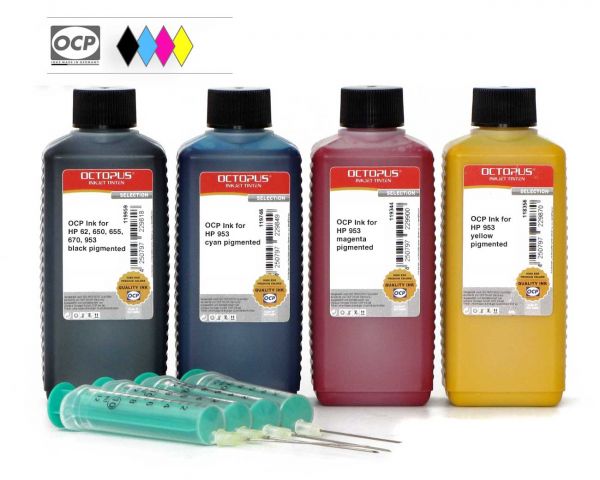 Kit di Inchiostro OCP per cartucce di HP 953 CMYK