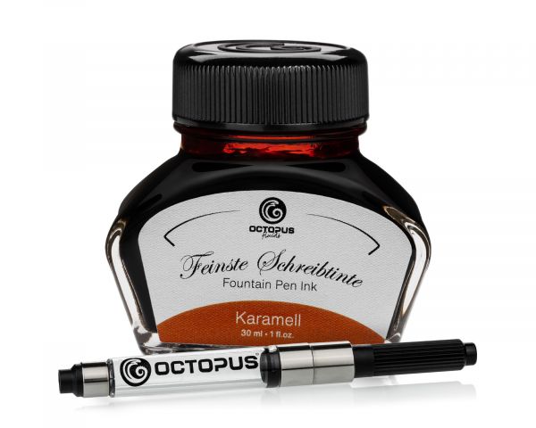 Fountain pen ink including converter, Writing ink for fountain pen, Karamell