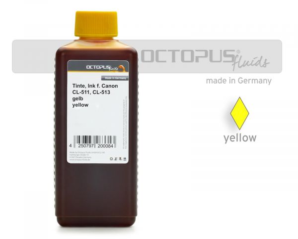 Tinte Canon CLI-8, CL-38, CL-41, CL-51 Patrone yellow