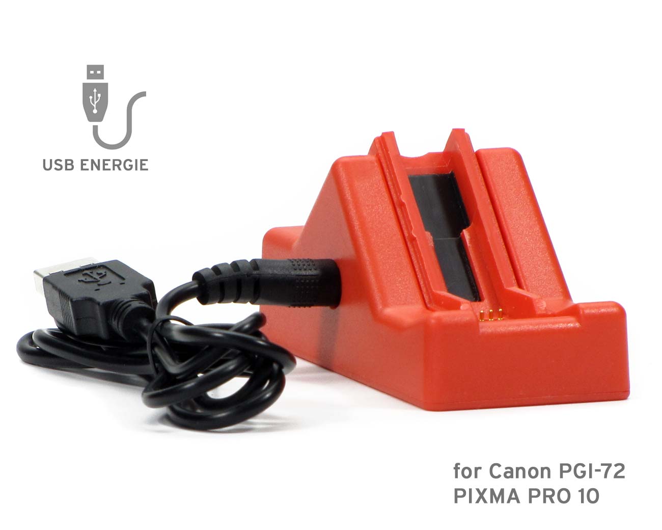 Chip resetter per cartucce Canon PGI-72 con alimentazione USB