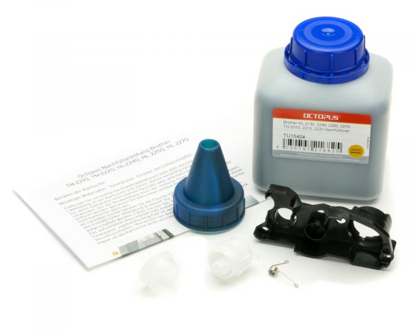 Kit di toner compatibile con Brother HL 2130, 2240, 2250, 2270, TN-2010, TN-2210, TN-2220