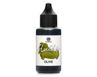 Octopus Fluids Alcohol Ink OLIVE, Alkoholtinte für Fluid Art und Resin, grün Octopus Fluids Alcohol Ink OLIVE, Alkoholtinte für Fluid Art und Resin, grün