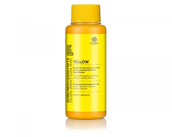 Sublimationstinte für Epson, Brother, Roland, Mimaki, Mutoh, yellow