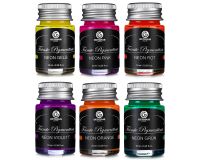 Textmarkertinte für Füller zum Schreiben, fluoreszierende Neontinte, Markiertinte, 6 x 10 ml Textmarkertinte für Füller zum Schreiben, fluoreszierende Neontinte, Markiertinte, 6 x 10 ml