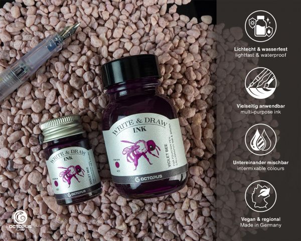 Write and Draw Ink 401 Violet Bee, Schreib- und Zeichentusche