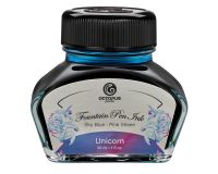 Inchiostro per penna stilografica, Unicorn Sheen Ink, inchiostro lucido blu Inchiostro per penna stilografica, Unicorn Sheen Ink, inchiostro lucido blu