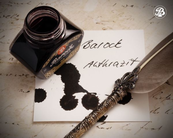 Barock 1910 Schreibtinte, Füllertinte im 30 ml Tintenfass