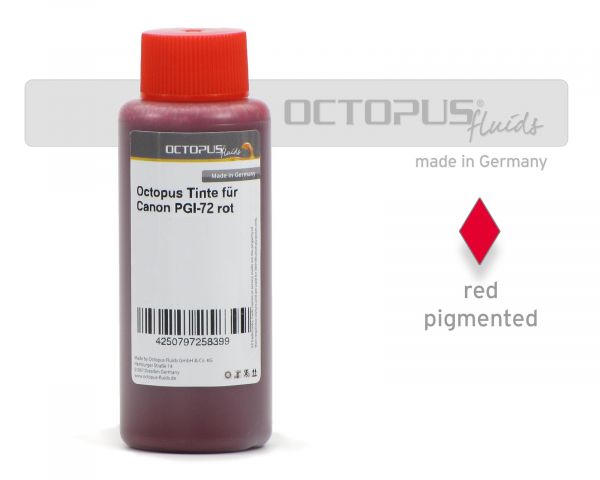 Inchiostro per Canon PGI-72 R, Pixma PRO 10, rosso