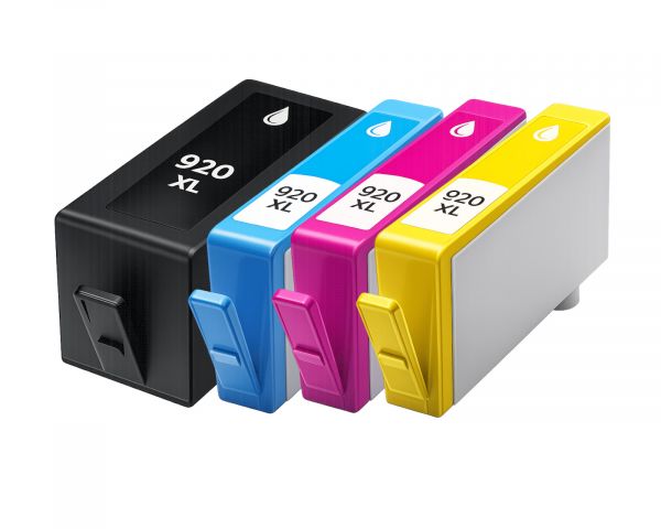 Set Kompatible Druckerpatronen für HP 920XL (kein OEM) CMYK