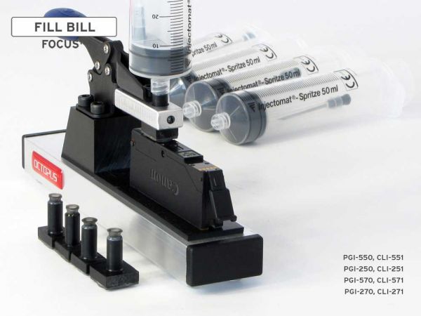 Fill Bill FOCUS CP550 for Canon PGI-550, 570, 580 and CLI-551, 571, 581 cartridges