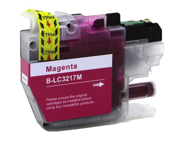 Kompatible Tintenpatrone ersetzt Brother LC-3217 M magenta