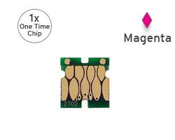 Einmal-Chip für Epson 27 magenta Druckerpatrone (kein OEM)