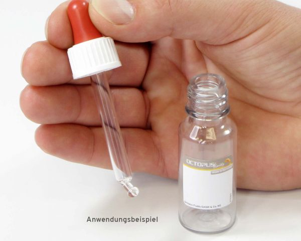 10 x 20 ml PET bottles with glass pipette