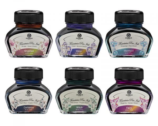Fountain Pen Ink Sheen, Mermaid, Petrol, 30 ml