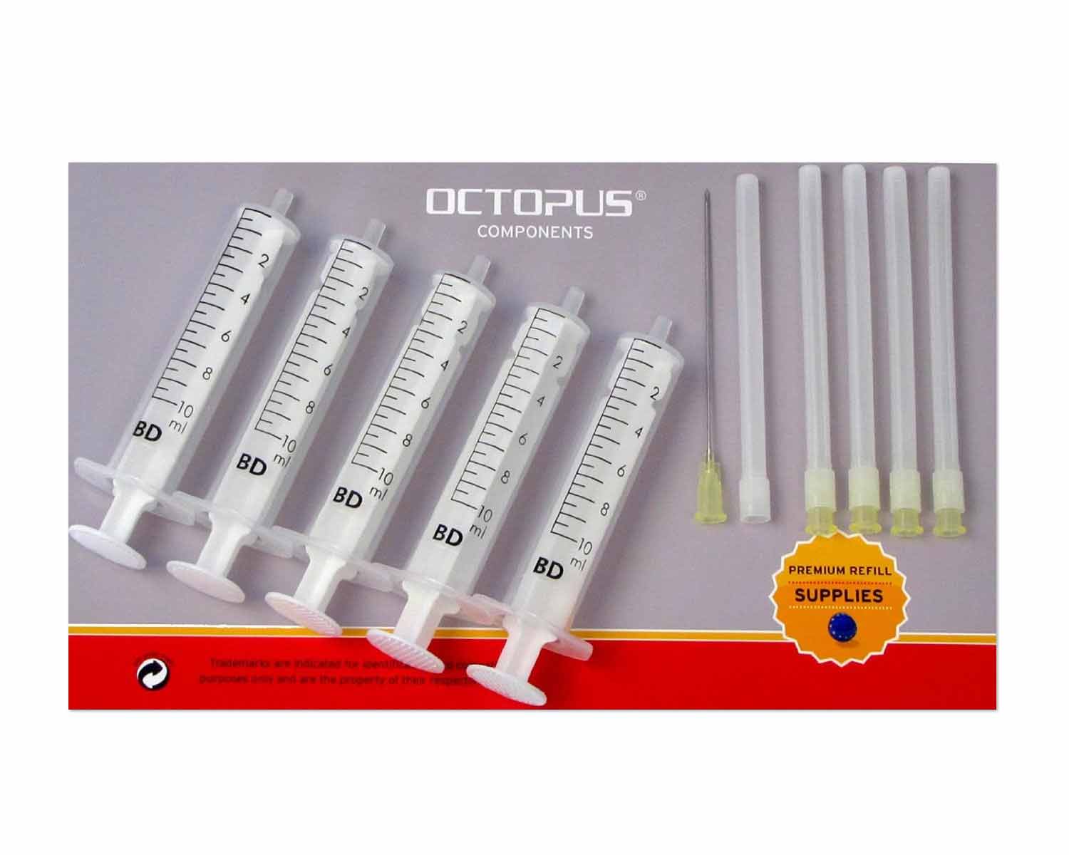 Ink Syringes with Needles (5 pcs.)