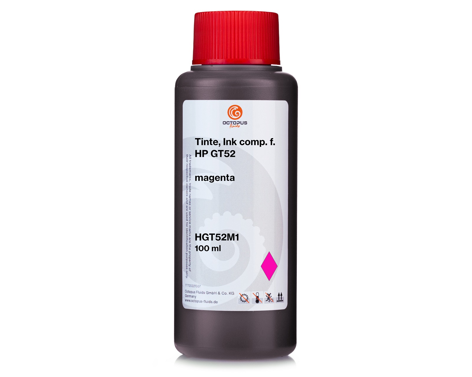 Refill ink compatible for HP GT52 magenta Refill ink compatible for HP GT52 magenta
